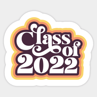 Class of 2022 Retro Sticker
